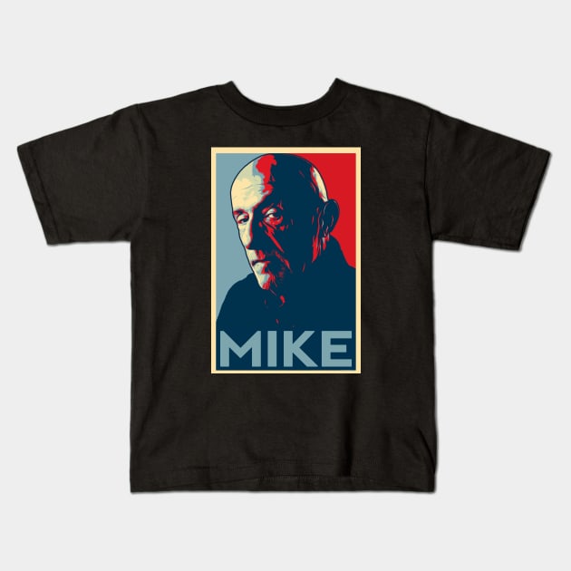 Mike Ehrmantraut – Better Call Saul by CH3Media Kids T-Shirt by CH3Media